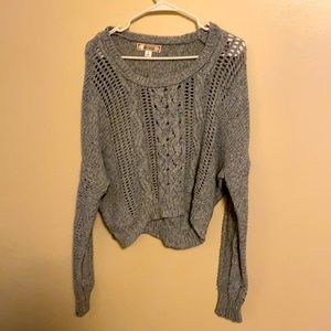 Women’s netted sweat shirt size XL
